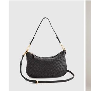 Quince Italian Leather Handwoven Mini Shoulder or Crossbody Bag